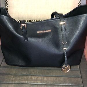 MK large black tote